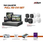 Dahua Tak Çalıştır Full Hd Cvi Set -02